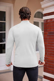 Mock Turtleneck Slim Fit Pullover Sweater Casual Basic Knitted Thermal Sweaters
