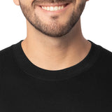 Fleece Crewneck Sweatshirt Thick Loose fit Soft Basic Pullover Sweatshirt