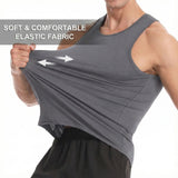 Regular Fit Ribbed Tank Top – Super Absorbent, Breathable & Comfortable