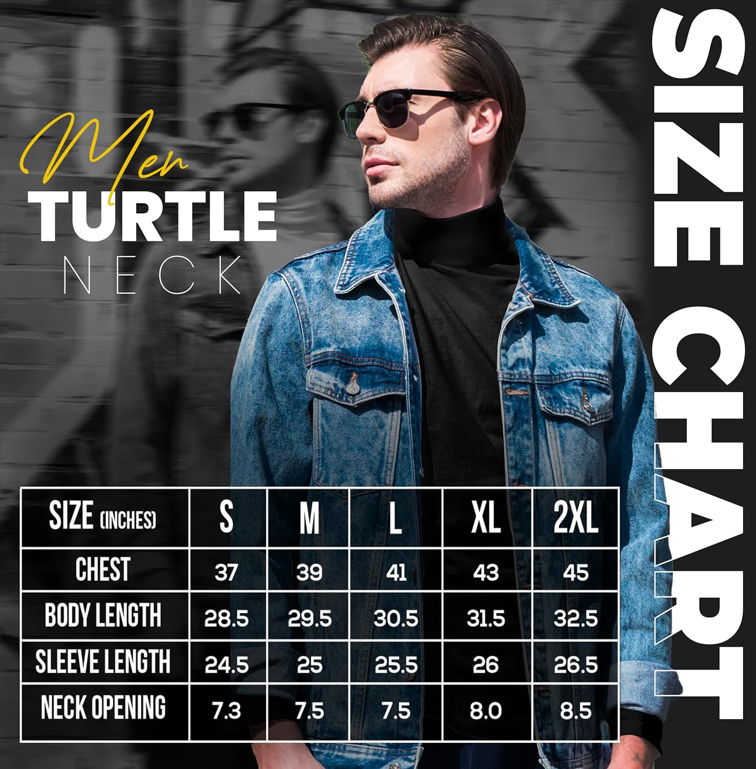 Hi Neck Cotton Blend Interlock Long Sleeves T-Shirt