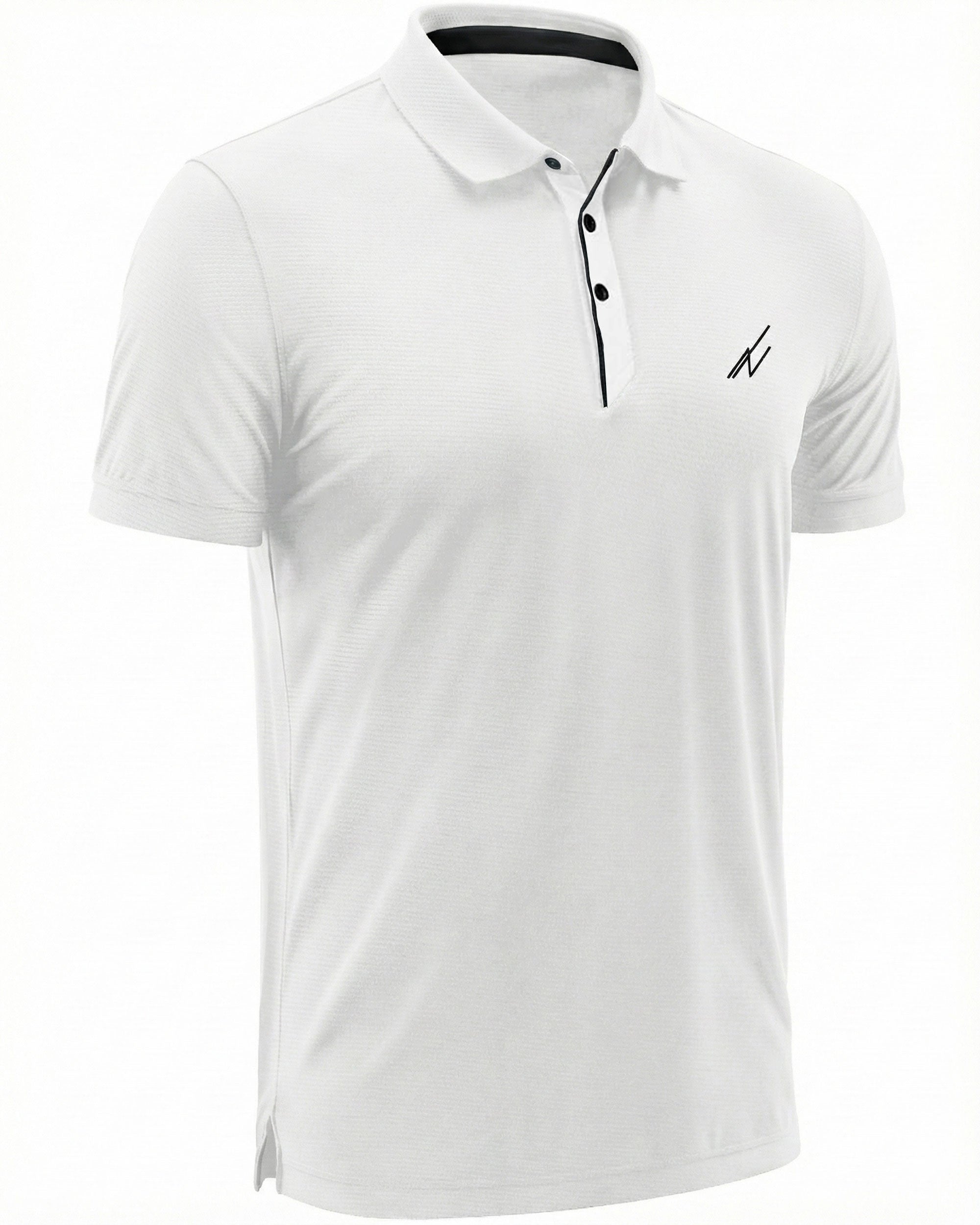 Golf Polo Shirt Regular Fit Moisture Wicking Quick Dry Performance Short Sleeves Polo